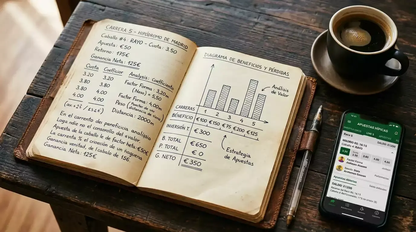 Strategieën voor wedden op paarden met odds en bankroll management