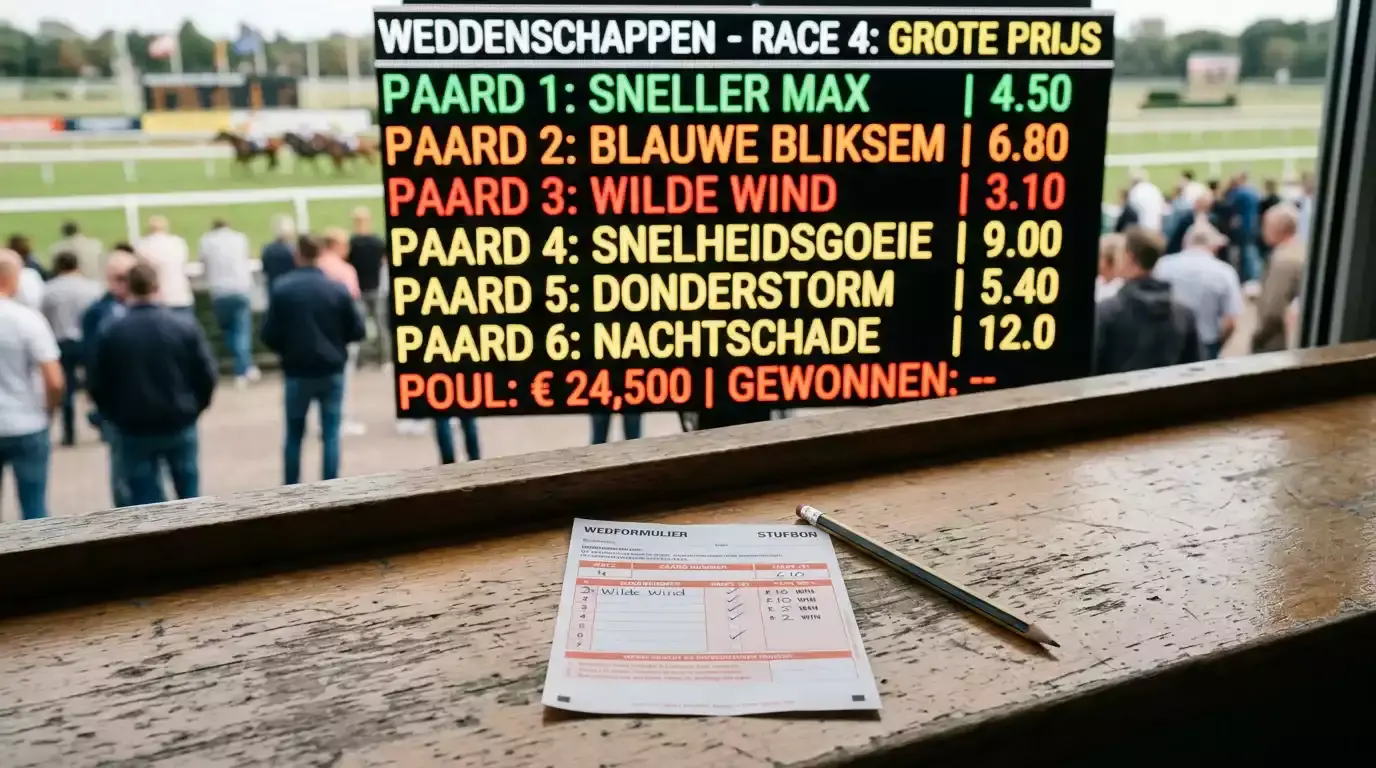 Vergelijking tussen het totalisatorsysteem en fixed odds bij paardenraces